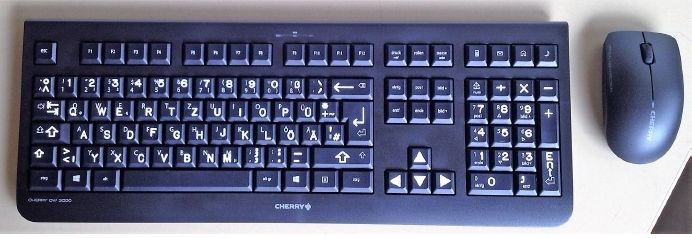 VG-20145-20146-Cherry-Desktop-DW-3000-schwarz-weiß-oder-andere-Farbvariante